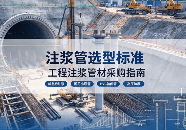 龙海注浆管选型标准